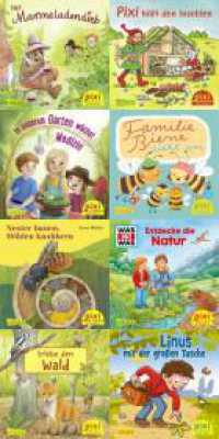 WWS Pixi-Box 290: Pixi liebt die Natur : Miniaturbuch （2023. 24 S. Farbig illustriert. 100.00 mm）
