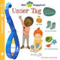 Baby Pixi (unkaputtbar) 146: Mein Baby-Pixi-Buggybuch: Unser Tag : Unzerstörbares Baby-Buch ab 12 Monaten mit ersten Wörtern aus dem Alltag - auch als Badebuch geeignet (Baby Pixi (unkaputtbar) 146) （2. Aufl. 2023. 16 S. Farbig illustriert. 140.00 mm）