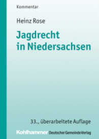 Jagdrecht in Niedersachsen (Kommunale Schriften für Niedersachsen)