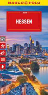 MARCO POLO Reisekarte Deutschland 06 Hessen 1:200.000 : Straßenkarte und Autokarte mit sehenswerten Strecken, Highlights und digitaler Erweiterung. 1:200000 (MARCO POLO Reisekarte Deutschland 06) （8. Aufl. 2024. 1 Ktn. 255 mm）
