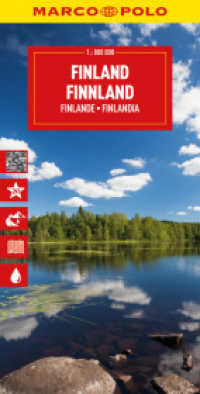 MARCO POLO Reisekarte Finnland 1:800.000 : Straßenkarte und Autokarte mit sehenswerten Strecken, Highlights und digitaler Erweiterung. 1:800000 （6. Aufl. 2025. 255 mm）