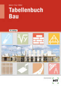 eBook inside: Buch und eBook Tabellenbuch Bau, m. 1 Buch, m. 1 Online-Zugang （28., überarb. Aufl. 2024. 234 S. Abbildungen. 94 mm）