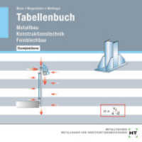 Metallbau Konstruktionstechnik Feinblechbau, Tabellenbuch, CD-ROM （2017. zahlreiche Abbildungen. 125 x 140 mm）