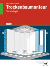 eBook inside: Buch und eBook Trockenbaumonteur, m. 1 Buch, m. 1 Online-Zugang : Technologie （10., NED. 2024. 144 S. Abbildungen. 94 mm）
