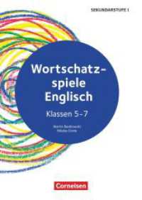 Wortschatz-Spiele Englisch - Klasse 5-7 : Buch （2024. 64 S. 24 cm）