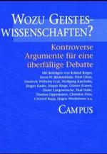 精神科学の行方<br>Wozu Geisteswissenschaften? : Kontroverse Argumente für eine überfällige Debatte （2003. 197 S. 21 cm）