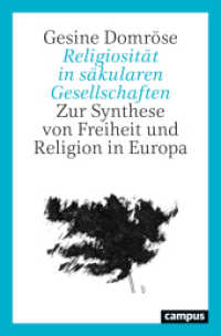 Religiosit&auml;t in s&auml;kularen Gesellschaften : Zur Synthese von Freiheit und Religion in Europa