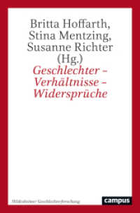 Geschlechter - Verhältnisse - Widersprüche (Hildesheimer Geschlechterforschung 7) （2023. 184 S. 215 mm）