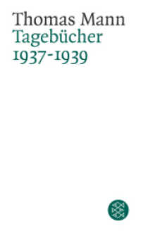 Tagebücher 1937-1939 : Hrsg. v. Peter de Mendelssohn (Fischer Taschenbücher Bd.16063) （1. Auflage. 2003. 1008 S. 190.00 mm）