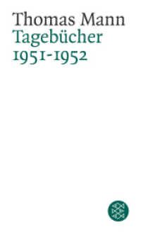 Tagebücher 1951-1952 : Hrsg. v. Inge Jens (Fischer Taschenbücher Bd.16068) （1. Auflage. 2003. 960 S. 190.00 mm）
