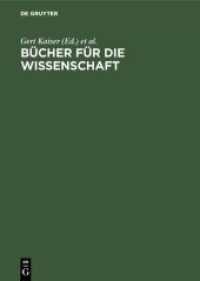 Bücher für die Wissenschaft : Bibliotheken zwischen Tradition und Fortschritt ; Festschrift für Günter Gattermann zum 65. Geburtstag