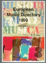 ヨーロッパ音楽年鑑　２００１年版（全２巻）<br>European Music Directory 2001, 2 Vols. : New Completely Revised and Enlarged Edition of Stadlers Musik-Handbuch, 1993 （2001. 29 cm）