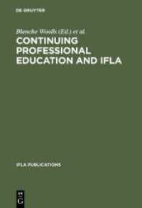 Continuing Professional Education and IFLA (IFLA Publications 66/67)