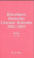Kurschners Almanac of German Literature （63RD）
