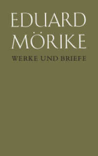 メーリケ全集第１８巻：書簡集１８６４－１８６７年<br>Werke und Briefe. Historisch-kritische Gesamtausgabe. Pflichtfortsetzung : Briefe 1864-1867 (Werke und Briefe. Historisch-kritische Gesamtausgabe. Pflichtfortsetzung BD 18) （1., Aufl. 2006. 795 S. 2 Taf. 25.3 cm）