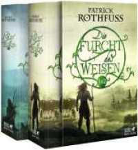 Die Furcht des Weisen, Teile 1 und 2 Bd.1+2 : Die Königsmörder-Chronik. 2. Tag. Band 1 und 2. Broschierte Ausgabe (Die Königsmörder-Chronik / Kingkiller Chronicle 2+3) （10. Aufl. 2013. 1392 S. zwei  Bände im Schuber, mit Karten. 215.0）