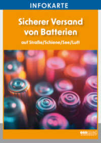 Infokarte Sicherer Versand von Batterien : Verpackungseinheit 10 Stück （7. Aufl. 2025. 16 S. Verpackungseinheit enthält 10 Exemplare. 148）