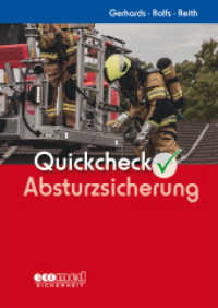 Quickcheck Absturzsicherung (Quickchecks) （2022. 34 S. 148 mm）
