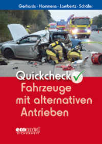 Quickcheck Fahrzeuge mit alternativen Antrieben (Quickchecks) （2022. 34 S. 148 mm）