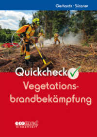 Quickcheck Vegetationsbrandbekämpfung (Quickchecks) （2024. 36 S. 148 mm）