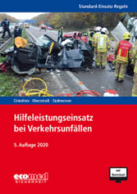 Standard-Einsatz-Regeln: Hilfeleistungseinsatz bei Verkehrsunfällen, m. 1 Buch, m. 1 Online-Zugang : Muster-SER im Download (Standard-Einsatz-Regeln) （5. Aufl. 2020. 104 S. Mit Download. 210 mm）