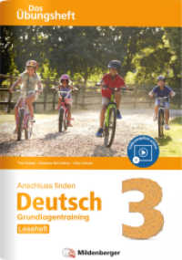Anschluss finden / Deutsch 3 - Das Übungsheft - Grundlagentraining: Leseheft (Anschluss finden) （2. Aufl. 2023. 32 S. 32 S., vierf., Gh, 17 x 24 cm, mit Videoangebot o）