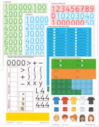 Das Mathebuch 4 Neubearbeitung - Arbeitsmaterial (Das Mathebuch 4 - Neubearbeitung 2024) （2024. 7 S. DIN A4, 7 Bögen, vierfarbig, Karton. 29.7 cm）