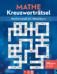 Mathe-Kreuzworträtsel : Rechenspaß für Rätselfans I Über 170 Rätsel von leicht bis schwer （2026. 192 S. Softcover, s/w. 245 mm）
