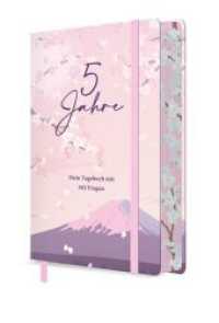5 Jahre - Mein Tagebuch mit 365 Fragen (Cherry Blossom) : Das Tagebuch deiner pers&ouml;nlichen Entwicklung I 365 Fragen f&uuml;r mehr Achtsamkeit