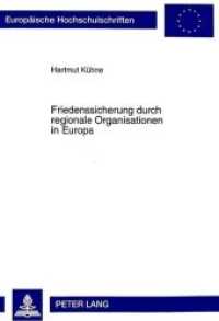 Friedenssicherung durch regionale Organisationen in Europa : Dissertationsschrift (Europäische Hochschulschriften Recht .2485) （Neuausg. 1998. 254 S. 210 mm）