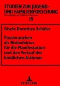 Passivrauchen als Risikofaktor für die Manifestation und den Verlauf des kindlichen Asthmas : Bestandsaufnahme und Intervention. Dissertationsschrift (Studien zur Jugend- und Familienforschung .19) （Neuausg. 1998. 211 S. 210 mm）