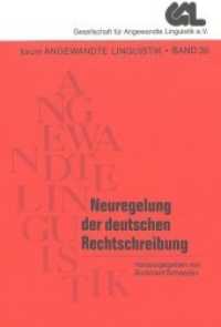 Neuregelung der deutschen Rechtschreibung : Beitraege zu ihrer Geschichte, Diskussion und Umsetzung -- Paperback (German Language Edition)