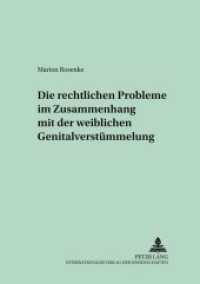 Die rechtlichen Probleme im Zusammenhang mit der weiblichen Genitalverstümmelung : Dissertationsschrift (Bielefelder Rechtsstudien .8) （Neuausg. 2000. 182 S. 210 mm）