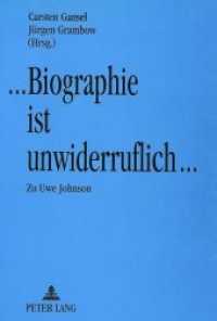 Biographie ist unwiderruflich : Materialien des Kolloquiums zum Werk Uwe Johnsons im Dezember 1990 in Neubrandenburg （Neuausg. 1992. 147 S. 210 mm）