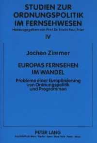 Europas Fernsehen im Wandel : Probleme einer Europäisierung von Ordnungspolitik und Programmen. Dissertationsschrift (Studien zur Ordnungspolitik im Fernsehwesen .4) （Neuausg. 1993. XVIII, 373 S. 210 mm）