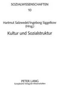 Kultur und Sozialstruktur (Sozialwissenschaften .10) （Neuausg. 1999. 263 S. 210 mm）