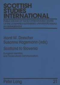 Scotland to Slovenia : European Identities and Transcultural Communication.- Proceedings of the Fourth International Scottish Studies Symposium (Scottish Studies International - Publications of the Scottish Studies Centre, Johannes Gutenberg-Uni .2) （Neuausg. 1996. 277 S. 210 mm）