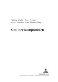 Stettiner Komponisten (Greifswalder Beiträge zur Musikwissenschaft .11) （2003. 216 S. 210 mm）