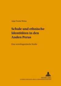Schule und ethnische Identitäten in den Anden Perus : Eine soziolinguistische Studie. Masterarbeit. (Sprachen, Gesellschaften und Kulturen in Lateinamerika / Lenguas, sociedades y culturas en Latinoamé .5) （2003. 160 S. 21 cm）