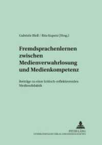 Fremdsprachenlernen zwischen "Medienverwahrlosung" und Medienkompetenz : Beiträge zu einer kritisch-reflektierenden Mediendidaktik (Fremdsprachendidaktik inhalts- und lernerorientiert / Foreign Language Pedagogy - content- and learn .1) （2005. 266 S. 210 mm）