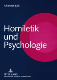 Homiletik und Psychologie （2007. 206 S. 21 cm）