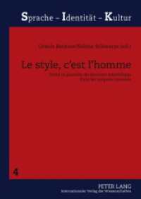 Le style, c'est l'homme : Unité et pluralité du discours scientifique dans les langues romanes (Sprache - Identität - Kultur .4) （2009. XIV, 344 S. 210 mm）