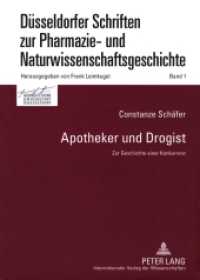 Apotheker und Drogist : Zur Geschichte einer Konkurrenz. Dissertationsschrift (Düsseldorfer Schriften zur Pharmazie- und Naturwissenschaftsgeschichte .1) （2009. 288 S. 210 mm）