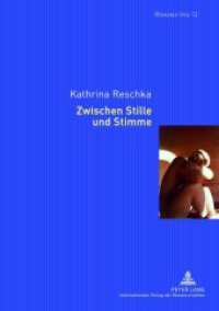 Zwischen Stille und Stimme : Zur Figur der Schweigsamen bei Madeleine Bourdouxhe, Marguerite Yourcenar, Marguerite Duras, Clarice Lispector, Emmanuèle Bernheim und in den Verfilmungen der Romane. Dissertationsschrift (Romania Viva .12) （2012. 348 S. 210 mm）