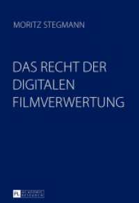 Das Recht der digitalen Filmverwertung : Recht, Ökonomie, Technik und Wettbewerb von On-Demand-Portalen und Online-Plattformen mit einer rechtsvergleichenden Betrachtung des deutschen und österreichischen Datenbankrechts. Dissertationsschri （2012. XXIII, 328 S. 210 mm）