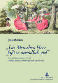 "Des Menschen Herz faßt so unendlich viel" : Das Stammbuch des Volrat Graf zu Solms-Rödelheim und Assenheim- Edition mit Kommentar und Einführung. Masterarbeit （2013. 175 S. 210 mm）
