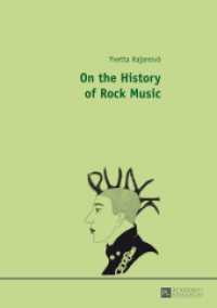 On the History of Rock Music （2014. 161 S. 210 mm）