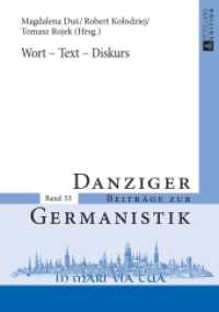Wort - Text - Diskurs (Danziger Beiträge zur Germanistik .53) （2016. 432 S. 210 mm）