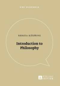 Introduction to Philosophy (Uni Slovakia Vol.13) （2016. 110 S. 170 mm）