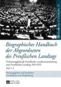 Biographisches Handbuch Der Abgeordneten Des Preuischen Landtags : Verfassunggebende Preuische Landesversammlung Und Preuischer Landtag 19191933 (Zivi （New）